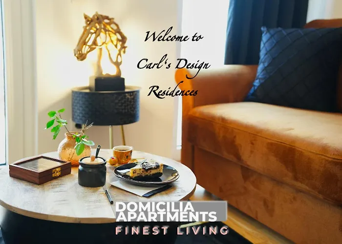 Stay In Style At Carl\'S Design Residences - Modern Design Meets Green Comfort L Parking & Perfect Connection To City Center