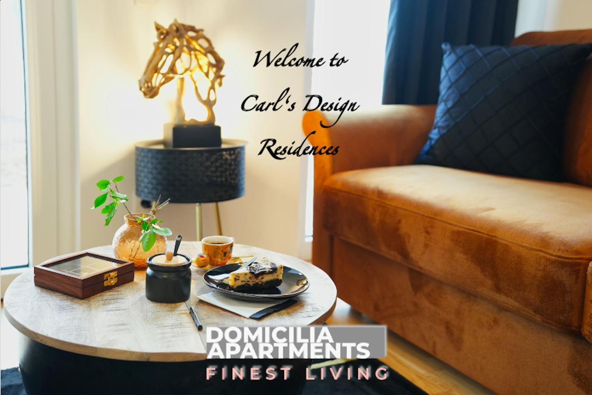 Stay In Style At Carl'S Design Residences - Modern Design Meets Green Comfort L Parking & Perfect Connection To City Center